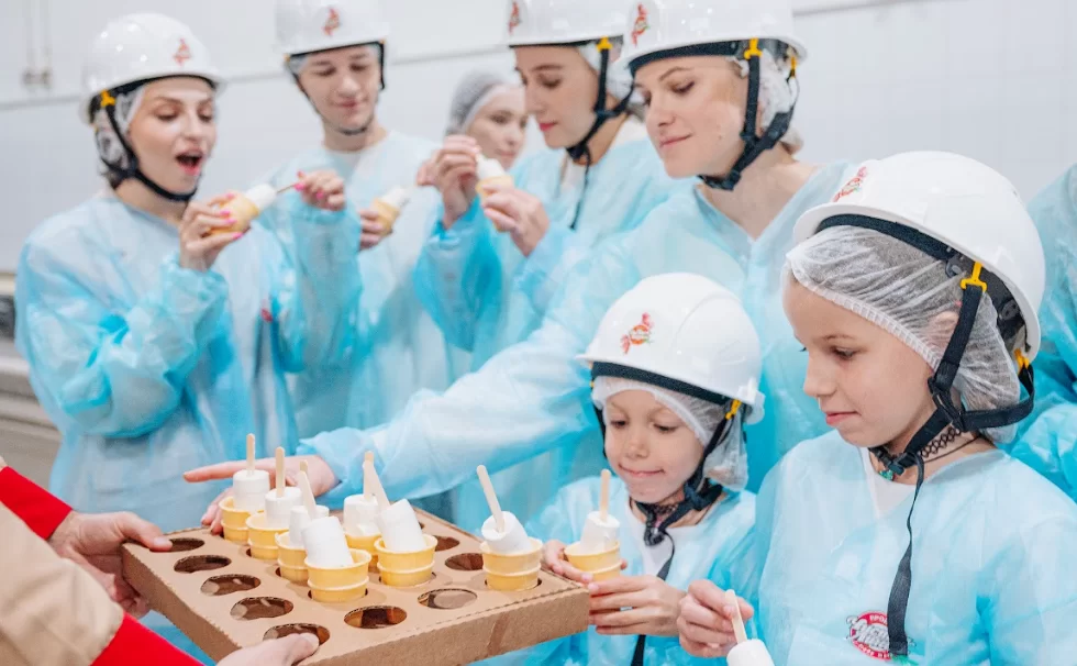 Школьные и групповые экскурсии, Фабрика Велла Продукт