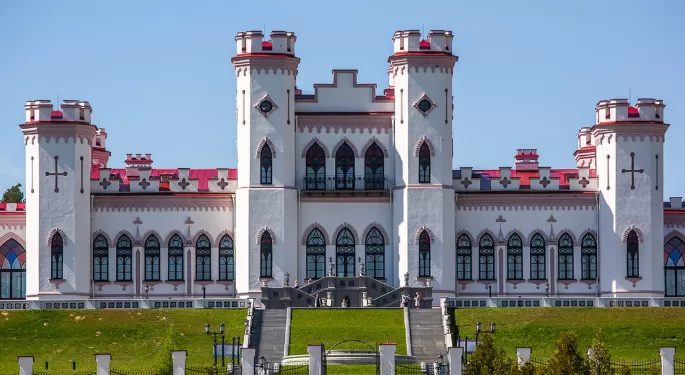 Мотоль - Дворец Пусловских