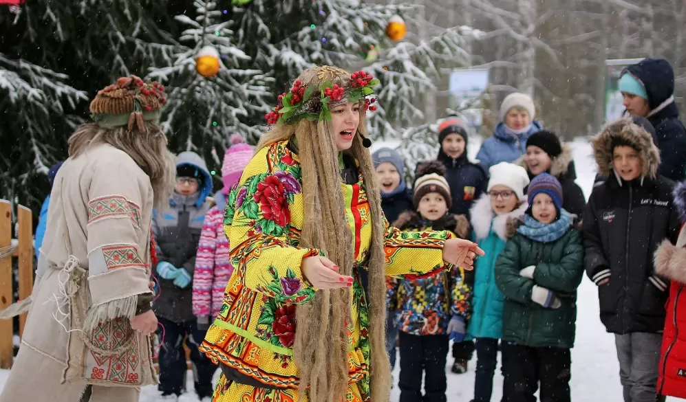Масленица в Березинском заповеднике