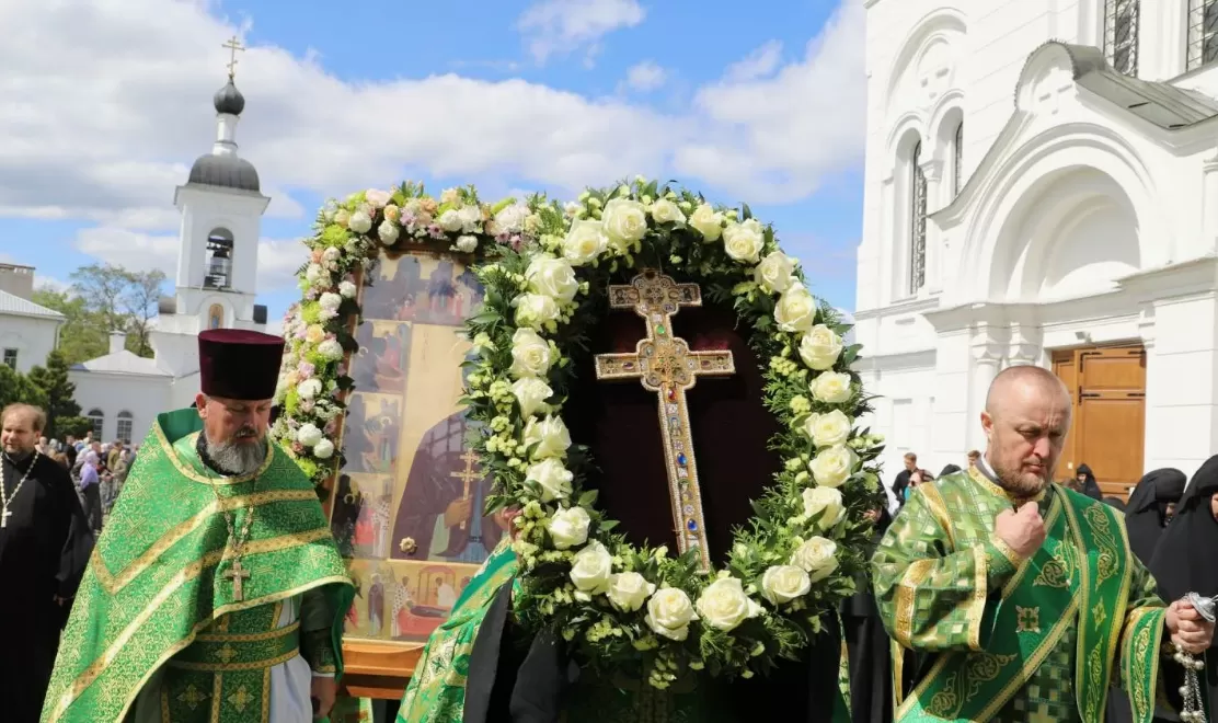 Полоцк на праздник Евфросинии Полоцкой