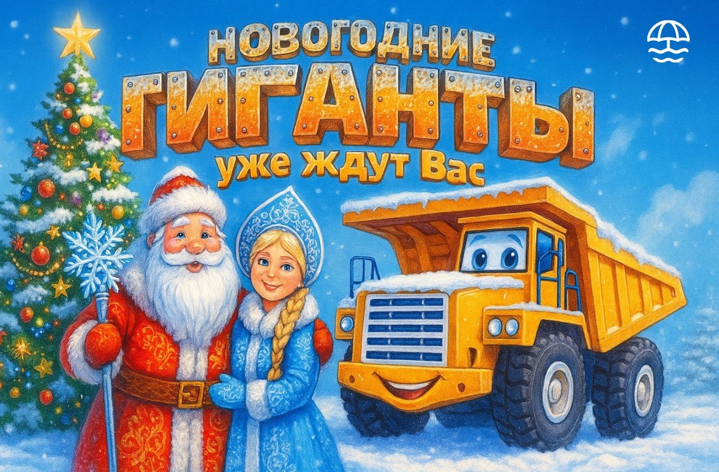 Новогодние приключения на БелАЗ