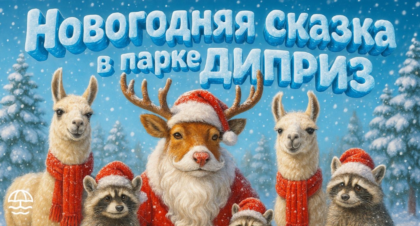Новогодняя программа в парке «Диприз»