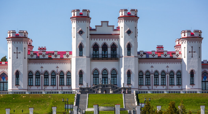 Мотоль - Дворец Пусловских